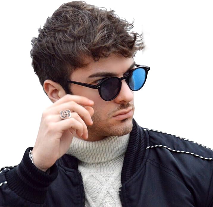 ZENOTTIC Polarized Round Sunglasses, Stylish Sunglasses for Men and Women Retro Classic, Multi-Style Selection