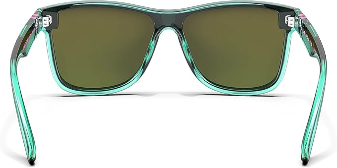Blenders Eyewear Millenia X2 – Polarized Sunglasses – Flat, Mirrored Lens – 100% UV Protection – For Men & Women