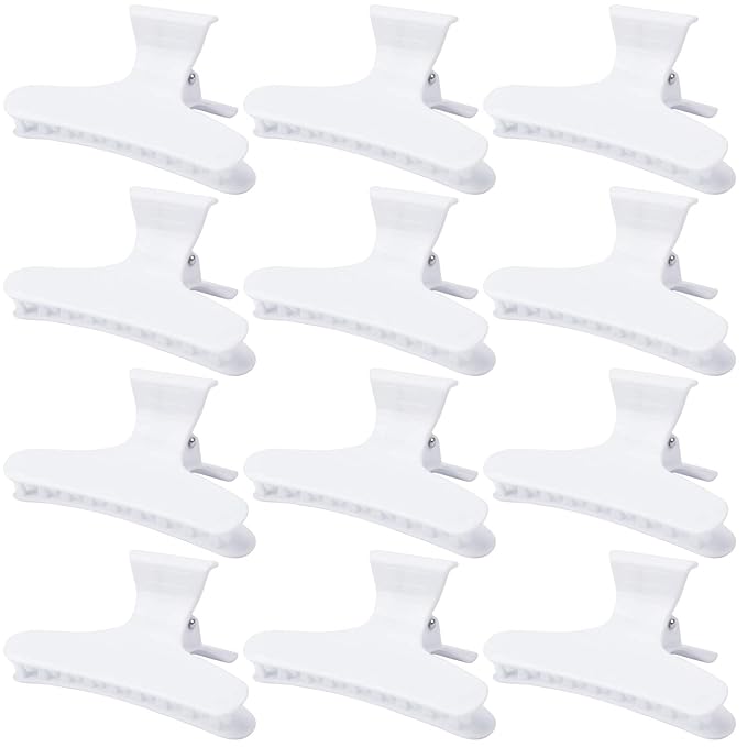 Ondder Hair Clips for Styling - Sectioning Clamps, Butterfly Claws for Salon Pro Cutting, Coloring, and Hair Accessories for Women