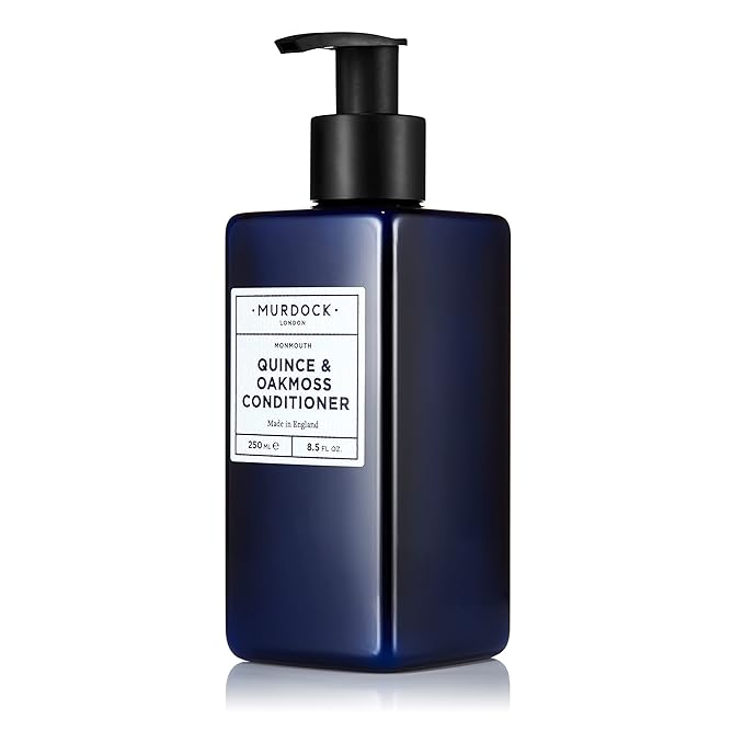 Murdock London Quince & Oakmoss Conditioner | Strengthens & Repairs Hair from Within | All Hair Types | Made in England | 8.5 oz