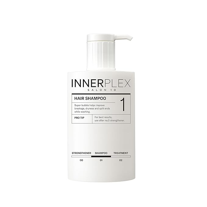 Mise En Scene 𝗜𝗡𝗡𝗘𝗥𝗣𝗟𝗘𝗫 𝗕𝗼𝗻𝗱𝗶𝗻𝗴 𝗦𝗵𝗮𝗺𝗽𝗼𝗼 – Hair Gloss Shampoo, Repair for Bleached Damaged Hair, Premium KoreanShampoo, 375g