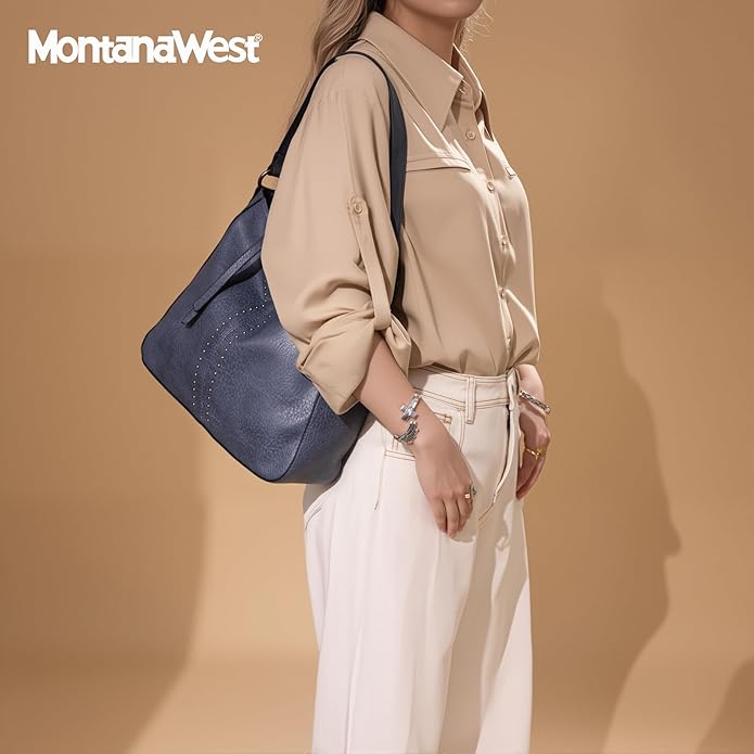 Montana West Hobo Bag for Women Crossbody Purse and Handbags Ladies Chic Shoulder Bags