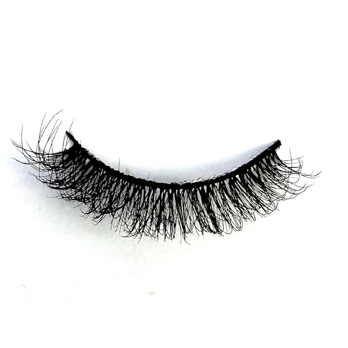 HBZGTLAD Cat eye Eyelashes 3D Natural False Lashes D Curl Fluffy Soft Cross 5 pairs Manga Lashes Wispy Natural Eyelash Extension Makeup (7D-01)
