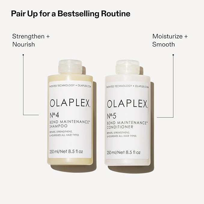 Olaplex No. 5 Bond Maintenance Conditioner, Repairs, Strengthens, & Nourishes All Hair Types, Leaving Hair Feeling Soft & Adds Shine, 33.8 fl oz