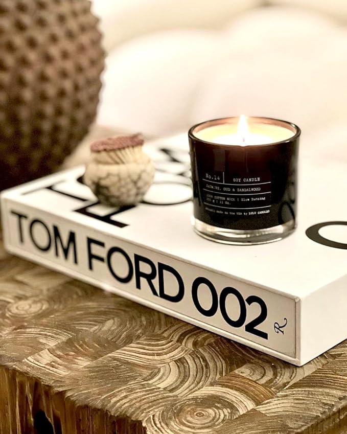 Lulu Candles | Palo Santo | Luxury Scented Soy Jar Candle | Hand Poured in The USA | Highly Scented & Long Lasting (9 Oz. 2 Pack)