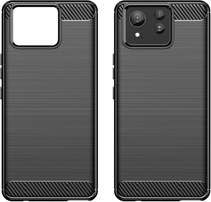 for ASUS Zenfone 11 Ultra Phone case, Shockproof, Scratch Resistant Carbon Fiber Jacket, Soft TPU,for Zenfone 11 Ultra case (Black)