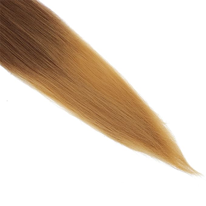 Ombre Pre stretched Braiding Hair, 36 Inch Braid Hair Extensions, 8 packs Multi Color blend braiding hair pre-stretched, Crochet Hair Braiding(36''-8packs,4/30/27)
