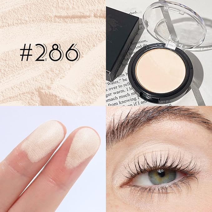 Monochrome Matte Eye Shadow Palette,Nude Beige Neutral Nude Matte Pressed Powder Single Eyeshadow,Highly Pigmented Natural Long Lasting Naturing-Looking Eyeshadow,Talc,Paraben Vegan & Cruelty Free