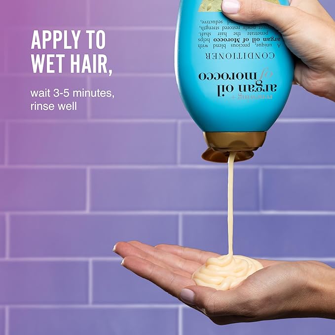 OGX, Hair Conditioner, Argan oil, 13 Fl Oz (Pack of 2)