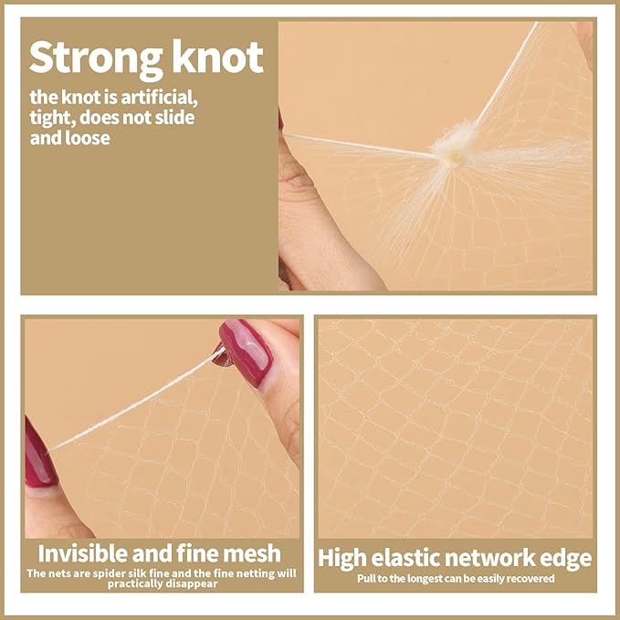 Teenitor Hair Nets Invisible Elastic Edge Mesh and Bobby Pins Set,40 Pieces HairNets, 80 Pieces U Shaped Pins for Ballet Bun,3 Size, Blonde
