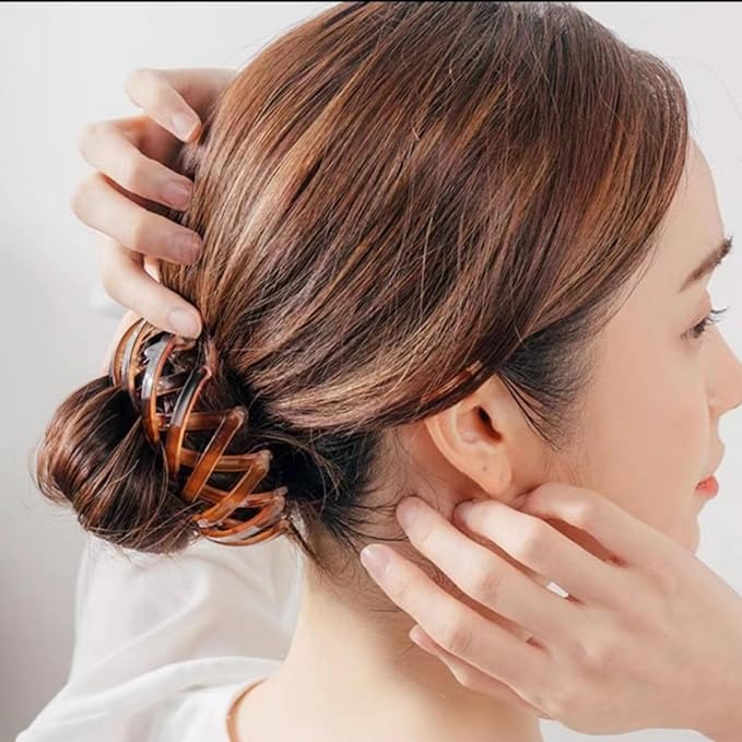 7PCS Bird Nest Magic Hair Clip and Bun Accessories for Women