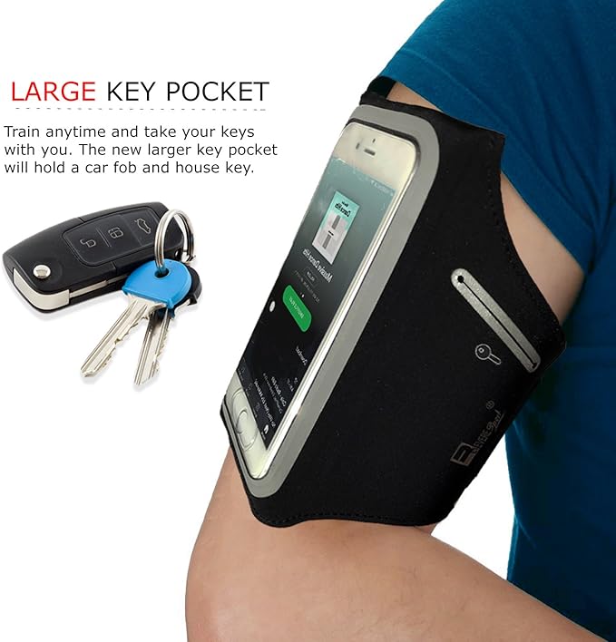 Waterproof Samsung Galaxy Plus S25/S24/S23/S22/S21/S20 Running Armband. Sports Phone Case Holder for Runners