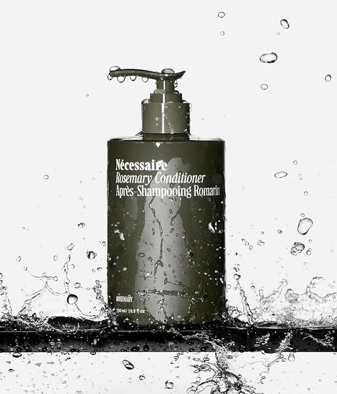 Nécessaire Rosemary Conditioner With Pump | Multi-Protien Strengthening Conditioner For Thinning Hair. For Women + Men. Good For All Hair Types/Textures. Free Of Sulfates. Color-Safe. 250 ml / 8.4 oz
