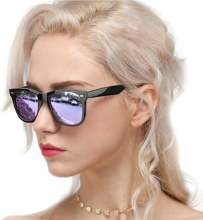 Myiaur Classic Sunglasses for Women Polarized Driving Anti-Glare UV Protection
