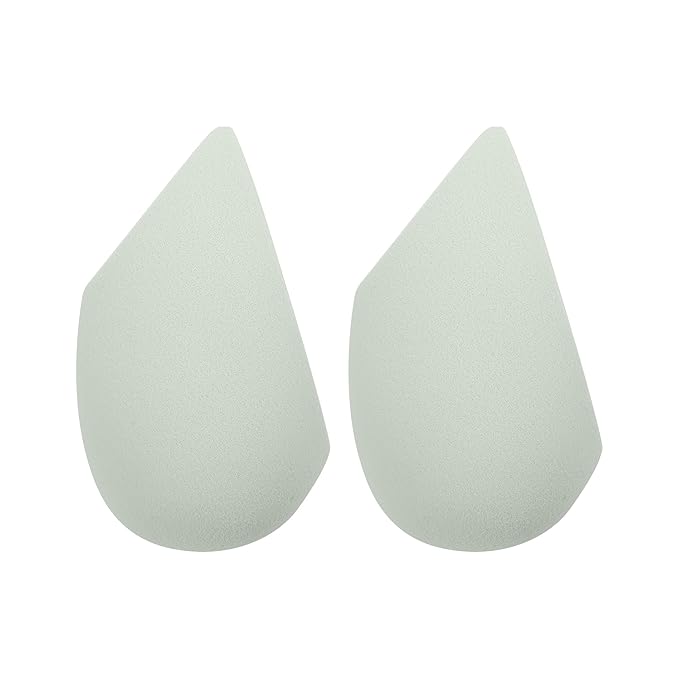 EcoTools Blurring Blender Makeup Sponge Duo, Makeup Blender Sponge For Blurred Skin, For Liquid & Cream Foundation, Cloud Coverage Memory Foam, Eco Friendly & Latex Free, Cruelty-Free & Vegan, 2 Count