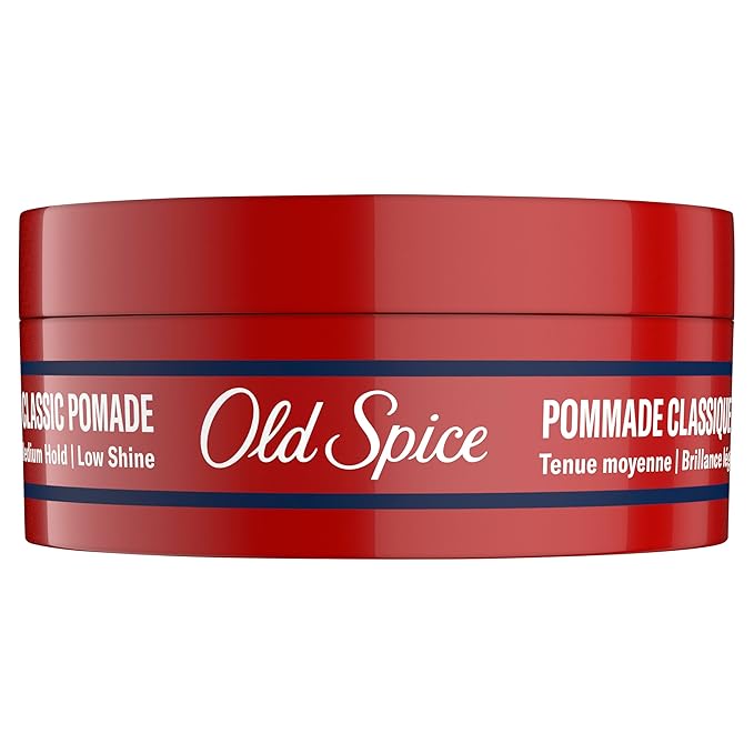 Old Spice Classic Pomade for Men, Medium Hold with Low Shine, 2.22 oz