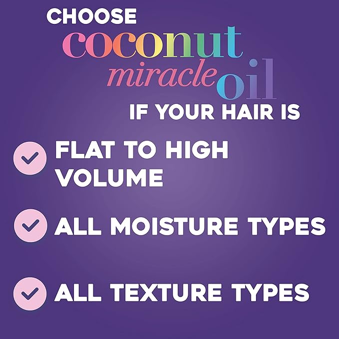 OGX Extra Strength Damage Remedy + Coconut Miracle Oil Conditioner for Dry, Frizzy or Coarse Hair, Hydrating & Flyaway Taming Conditioner, Paraben-Free, Sulfate-Free Surfactants, 13 fl oz (Pack of 2)