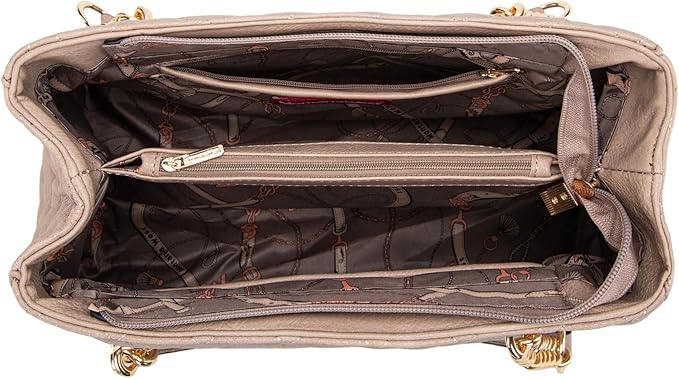 Montana West MEDIUM Tote Bag for Women Quilted Chain Handbags Shoulder Purse