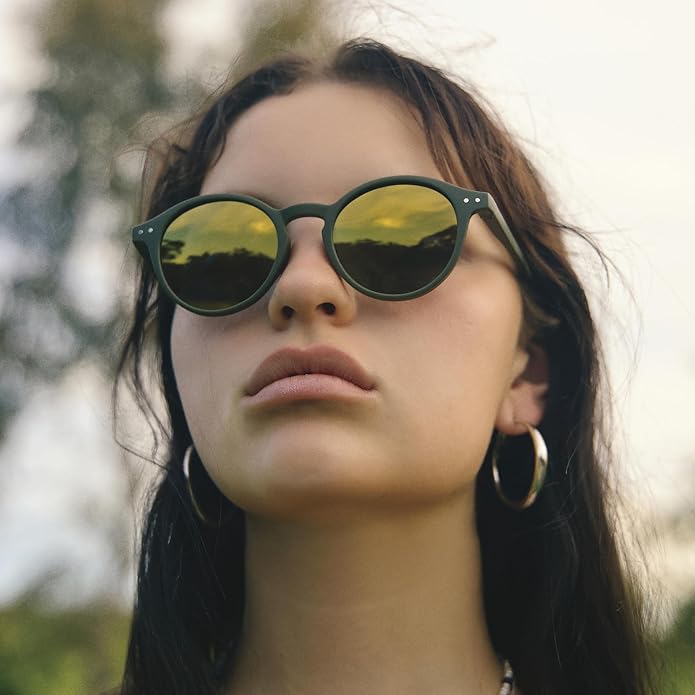 ZENOTTIC Polarized Round Sunglasses, Stylish Sunglasses for Men and Women Retro Classic, Multi-Style Selection
