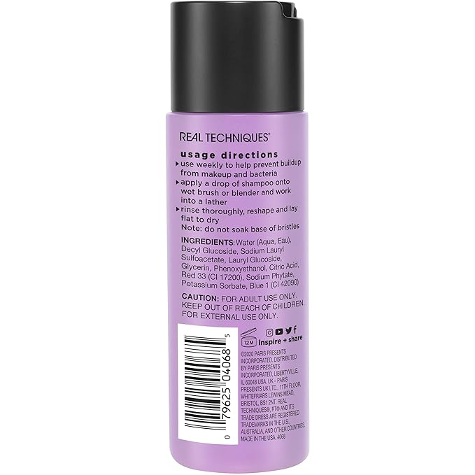 Real Techniques Miracle Deep Cleansing Gel, 4 fl. oz./118 ml Bottle