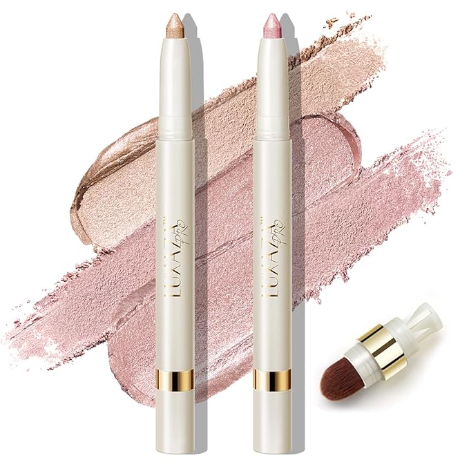 Multi-Purpose Makeup Stick, Cream Shimmer, Eyeshadow Highlighter Makeup Eye Brightener Pencil Sticks Cosmetics #S1S3