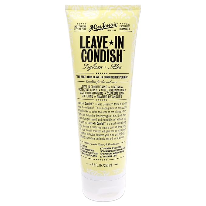 Miss Jessie's Leave in Condish Unisex Conditioner 8.5 oz (Pack of 4)
