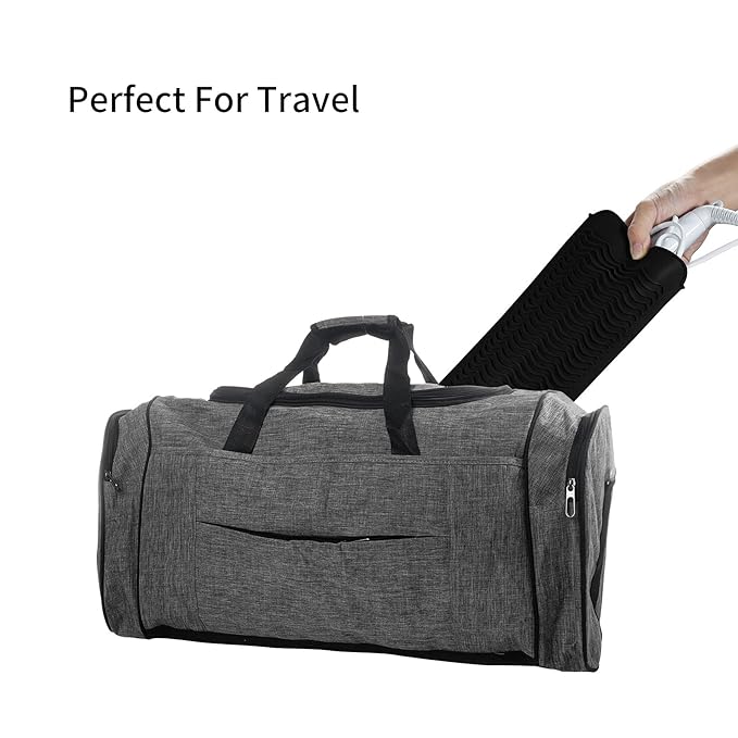 Heat Resistant Travel Mat Pouch for Hair Straighteners,Crimping Irons,Curling Wands,Flat Irons and Styling Tools