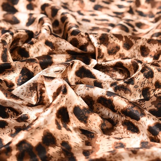 35 x 35 Women's Fashion Pattern Large Square Silk Like Hair Scarf Head Sleeping Wrap Satin Neck Bandana for Gift…