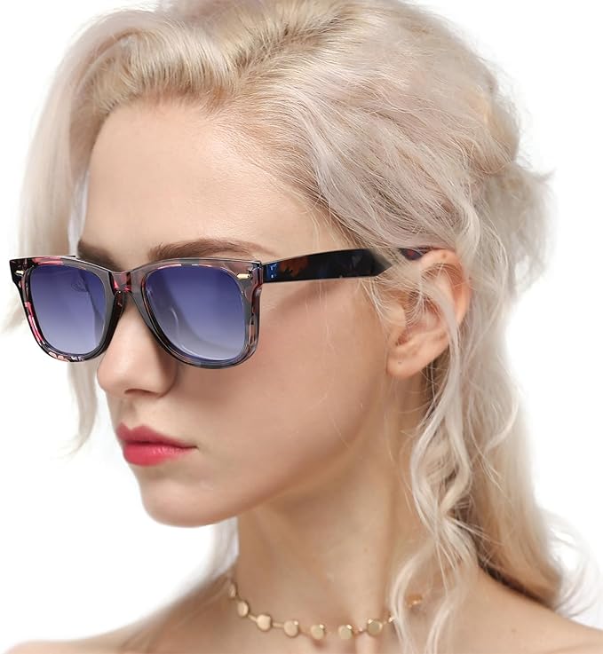 Myiaur Classic Sunglasses for Women Polarized Driving Anti-Glare UV Protection