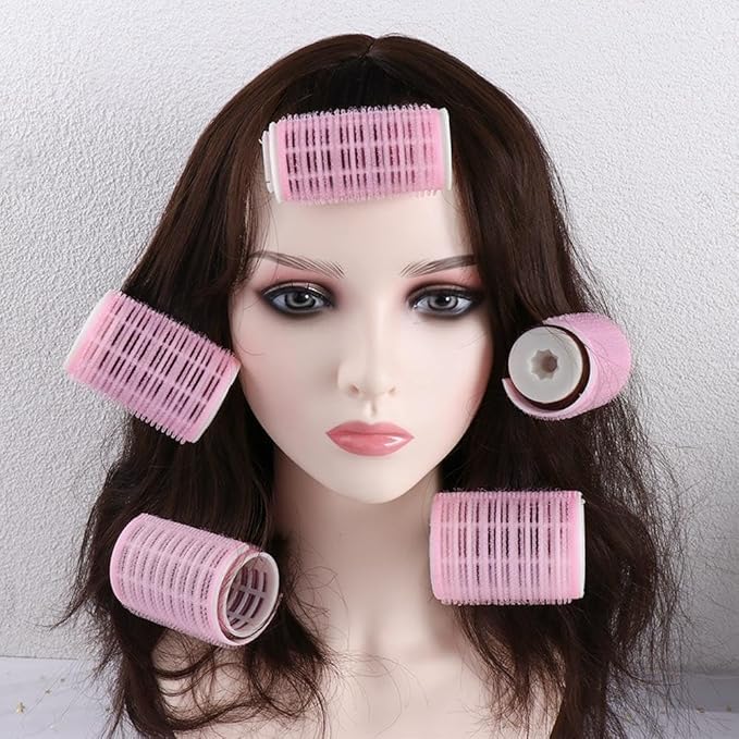 2pcs/set Purple Hair Curling Clips,Portable Bangs and Hair Curlers, Natural Fluffy Curling Clips for DIY Styling,Styling Tools and Appliances(S)