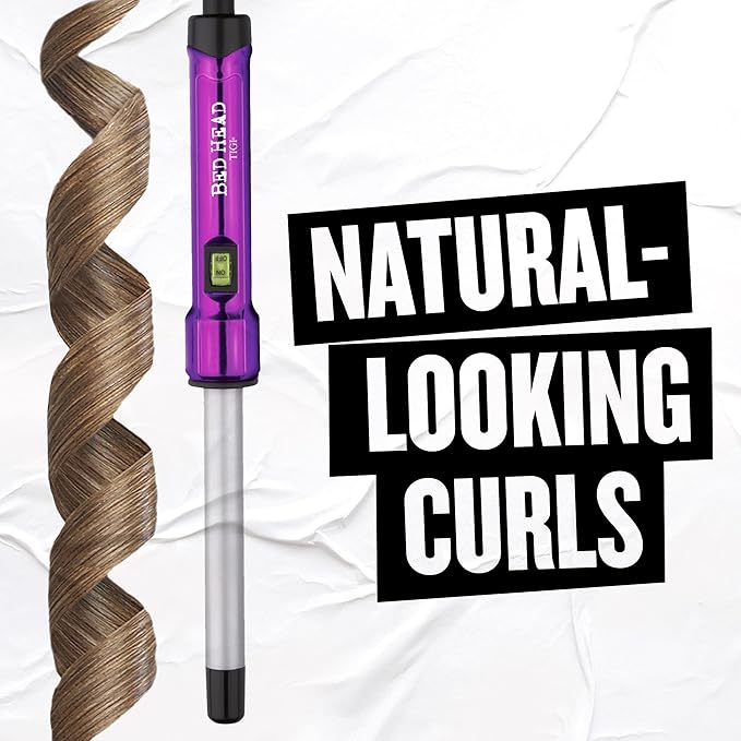 Bed Head Curlipops Clamp-Free Curling Wand Iron | For Natural Curls and Massive Shine (3/4 in)