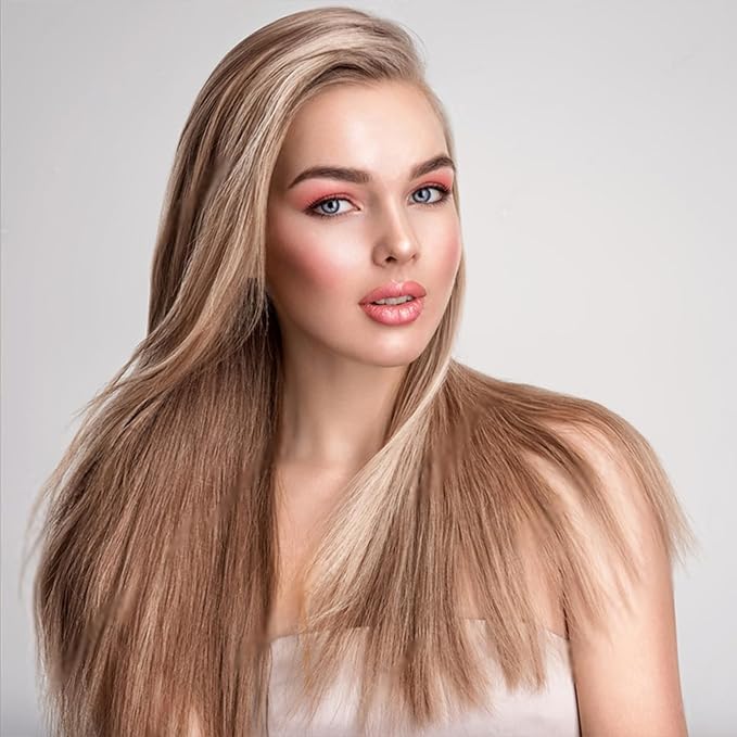 K&K 1.77 Inch Ceramic Tourmaline Ionic Heated Round Brush Curling Brush Creates Blowout Look -Creates Root Volume & Loose Curls Volume Curls Dual Voltage Hair Styling Tool temperture contronal