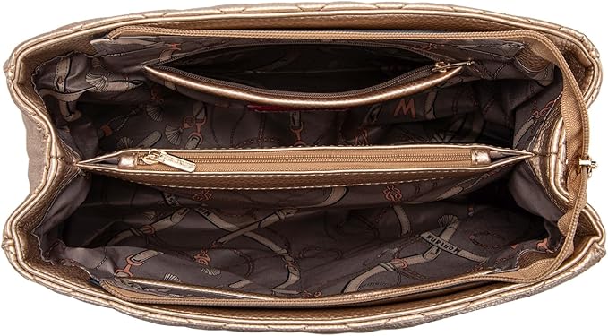 Montana West MEDIUM Tote Bag for Women Quilted Chain Handbags Shoulder Purse