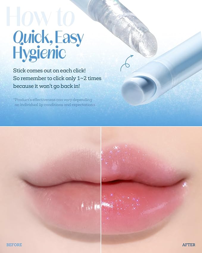 Nature Republic HONEY MELTING LIP GLITTER & PLUMPING (15 CRYSTAL SPARKLE) SOFT LIP STICK Hydrating&Moisturizing clear Gloss,Volumizing formula & Sheer tint, Shine Glimmer Finish, korean make up