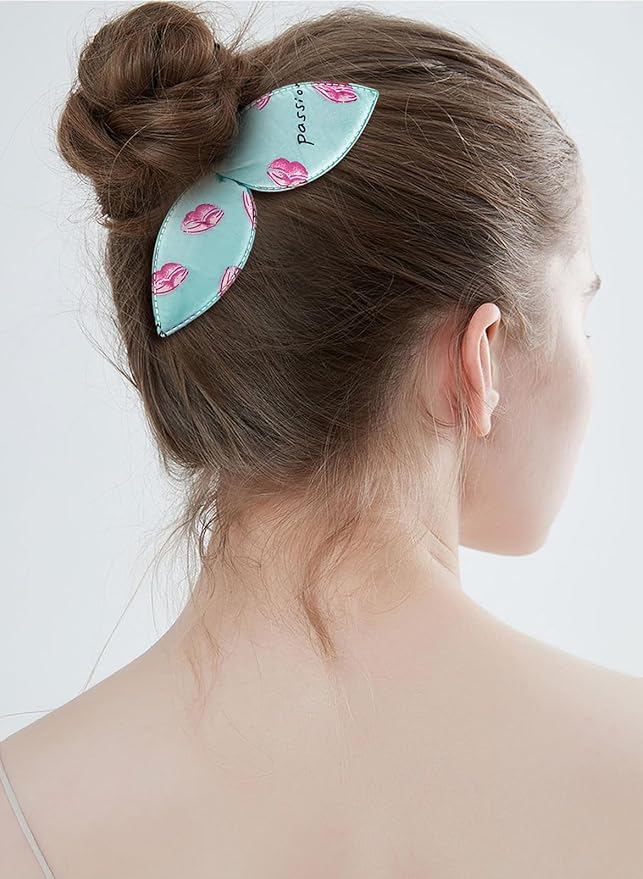 4 Pcs Deft Twist Donut Hair Bun Maker and Rabbit Ear Bun Twister - Flexible and Quick Hair Styling Accessories for Women and Girls