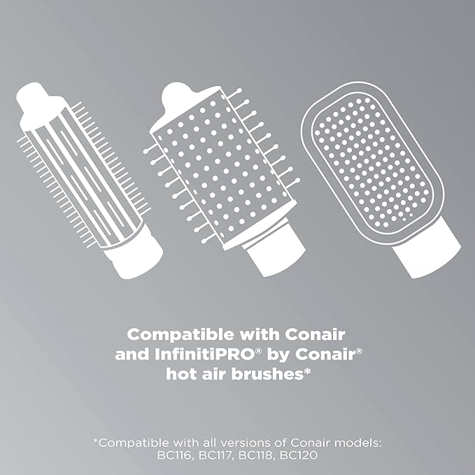 INFINITIPRO BY CONAIR Brush Head Attachment Storage Case, Compatible with INFINITIPRO BY CONAIR The Knot Dr. Dryer Brushes