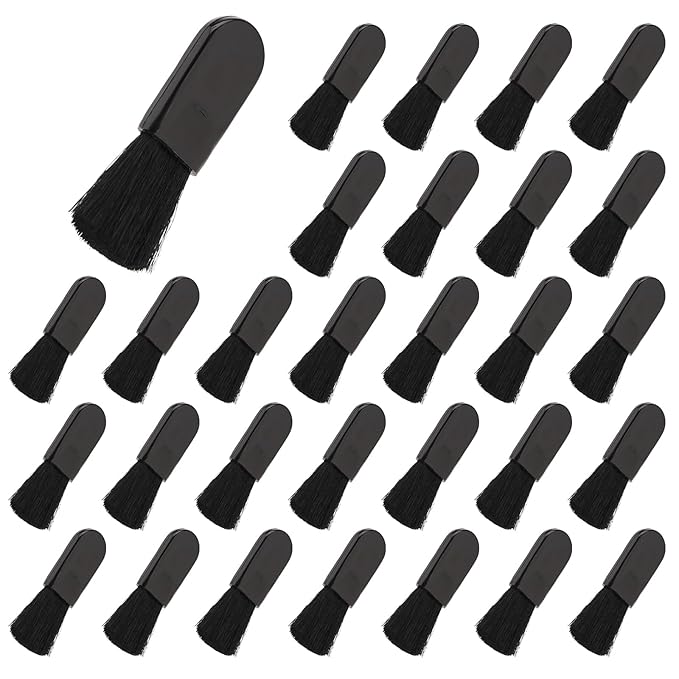 Disposable Cosmetic Brush for Women, 30 Pcs Mini Blush Brush Small Travel Makeup Applicator Portable Powder Brush for Loose Powder Foundation Brush Beauty Tool for Mixing Liquid, Cream