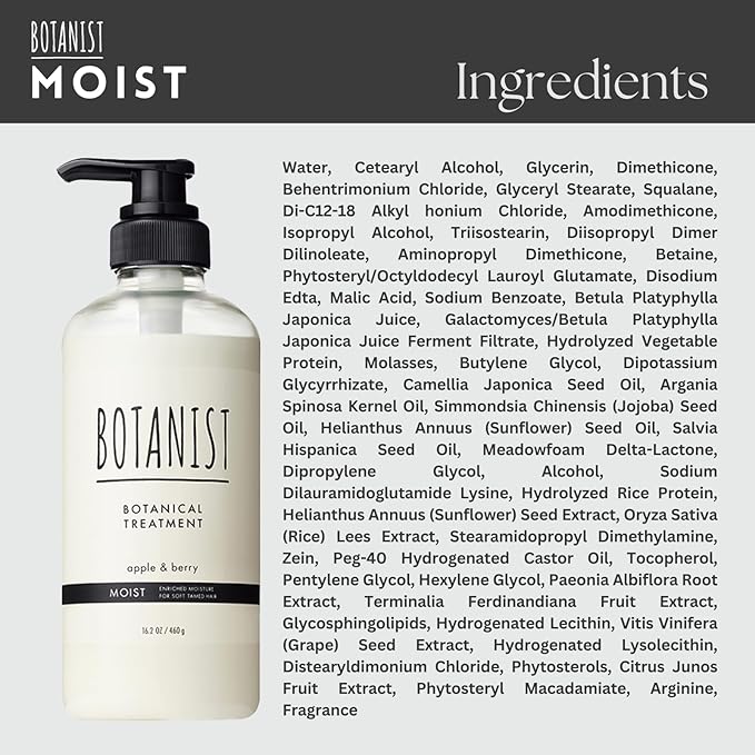 Organic Hair Conditioner for Dry & Damaged Hair Women & Men, Keratin Treatment for Itchy Scalp with Collagen, Olive & Fruit Extract from Japan, Sulfate& Paraben Free, PEONY& BERRY, 16.2 Fl Oz