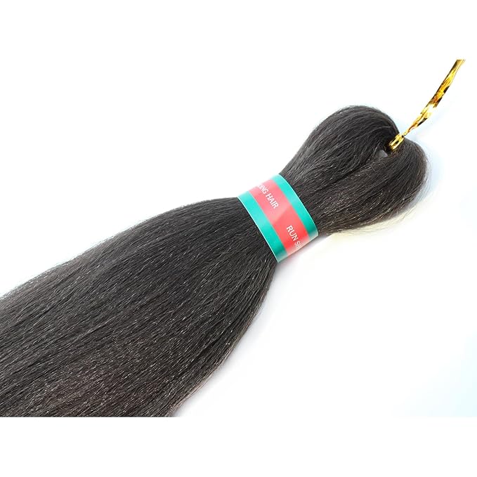 4# Pre stretched Braiding Hair 8 Packs Pre feathered Braid Hair Extensions 36 Inches Hair Braids