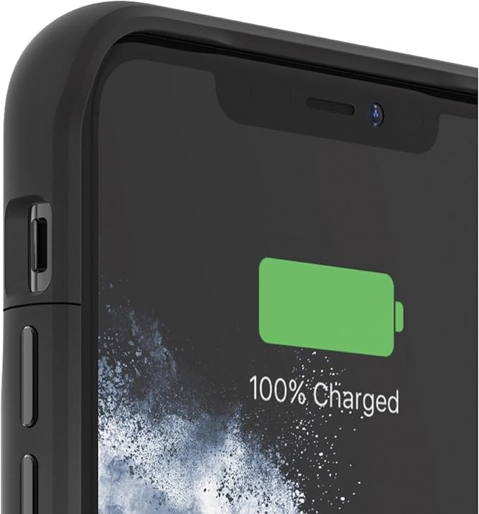 mophie 401004407 Juice Pack Access - Ultra-Slim Wireless Charging Battery Case - Made for Apple iPhone 11 Pro Max - Black