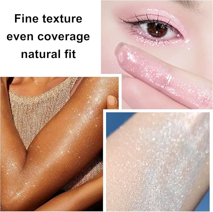 Hair and Body Glitter Spray, 1PC Pink Glitter Hairspray Dry Powder Makeup for Clothes, Festival Rave Prom Loose Sparkle Powder,Holographic Ultra Fine Resin Glitters for Crafts,10g (Pink)