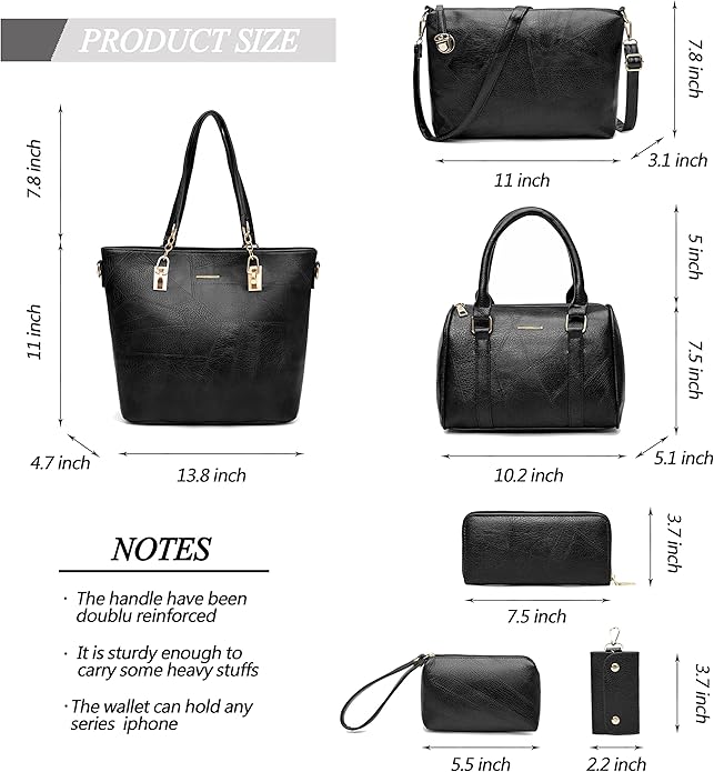 2E-youth Designer Purses and Handbags for Women Satchel Shoulder Bag Tote Top Handle Bag