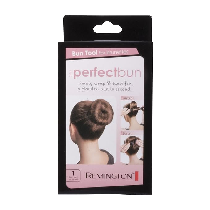 Remington SB1W1BRA The Perfect Bun, Brunette (Pack of 2)
