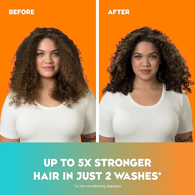 OGX Quenching + Coconut, Curl-Defining Shampoo, Hydrating & Nourishing Curly Hair Shampoo with Coconut Oil, Citrus Oil & Honey, Paraben, Sulfate-Free Surfactants, 13 floz (Pack of 2)