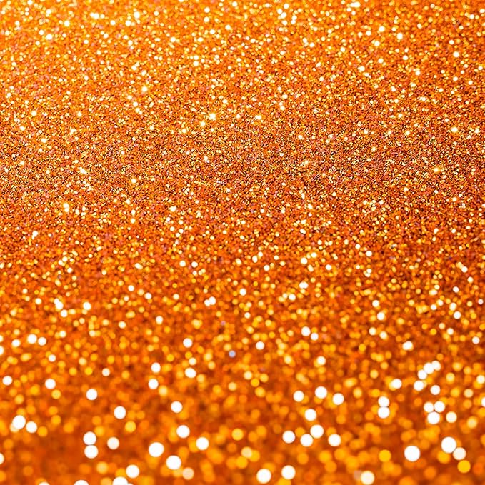 Hemway Premium Ultra Sparkle Glitter Multi Purpose Metallic Flake for Nail Art, Cosmetic Graded, Makeup, Festival, Party, Hair, Body and Eyes 100g / 3.5oz - Copper