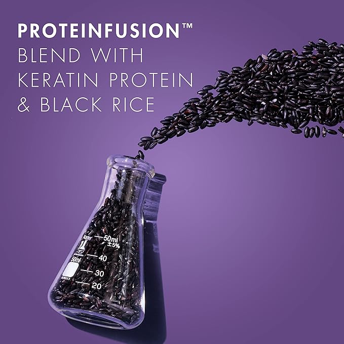 Nexxus Keraphix ProteinFusion Conditioner with Keratin Protein and Black Rice Conditioner for Damaged Hair 33.8 oz