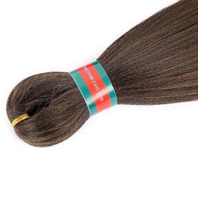 Ombre Pre stretched Braiding Hair, 36 inches Braid Hair Extensions, 8 packs Multi Color blend braiding hair pre-stretched, Crochet Hair Braiding(36''-8packs, 1b/30/27)