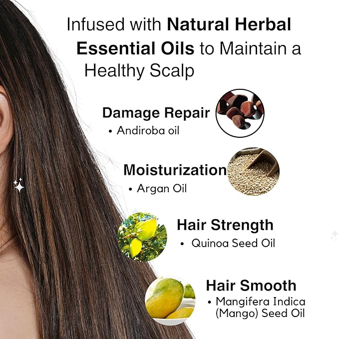 Moist Diane Keratin Hair Treatment for Damaged Hair & Color Treated Hair Women & Men, Organic Hair Care with Argan Oil & Mango Oil from Japan, Sulfate & Silicone Free, EXTRA DAMAGE REPAIR, 15.2 Fl Oz