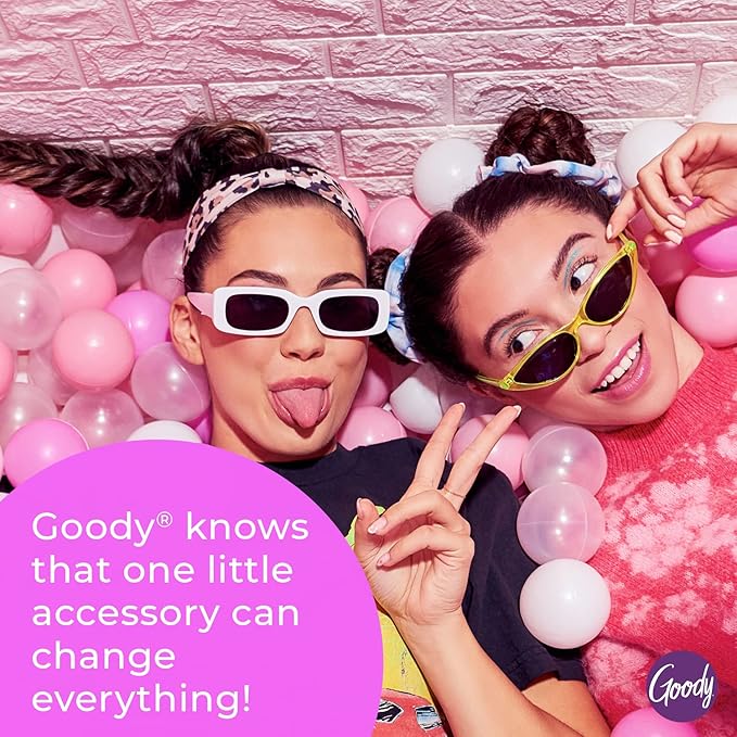 Goody Classics Mini Claw Clips - All Hair Types - Great for Easily Pulling Up Your Hair - Pain-Free Hair Accessories for Women, Men, Boys & Girls (Pack of 2)
