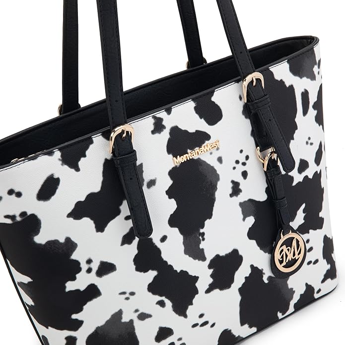 Montana West Purses for Women Tote Bag 3Pcs Set Leopard Print Satchel Handbags